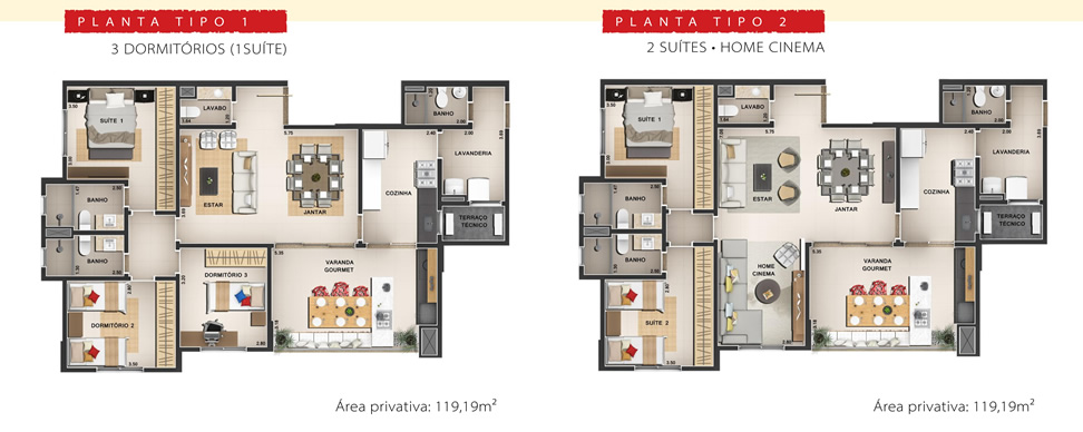 planta Residencial Firenze